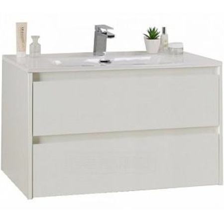 База под раковину подвесная BelBagno KRAFT-1000-2C-SO-BO Bianco Opaco