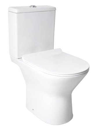 Унитаз безободковый Beatrice Compact с сиденьем микролифт Delice France
