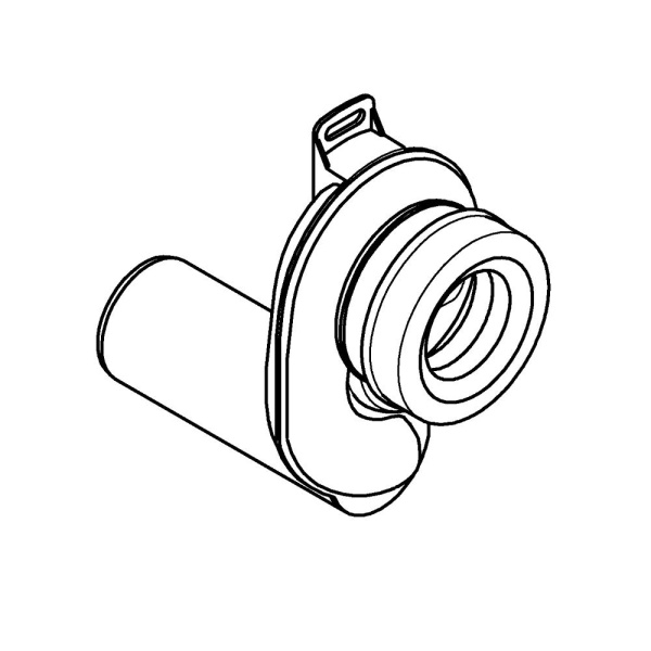 Сифон для писсуара GROHE Bau Ceramic, горизонтальный выпуск 3973 2000 (39732000)