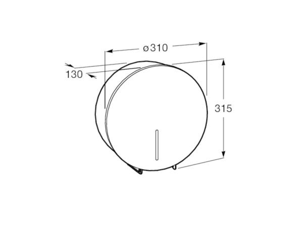 Диспенсер Roca Public 817407002