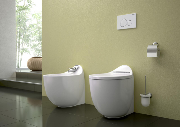 Унитаз безободковый напольный Creavit Foglia FG350-11CB00E-0000