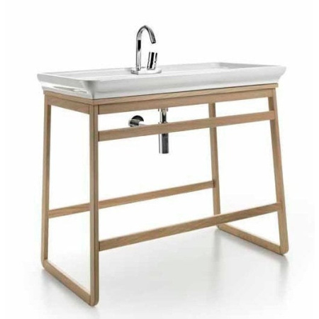 Деревянная консоль ArtCeram Trapezio ACM011 rovere