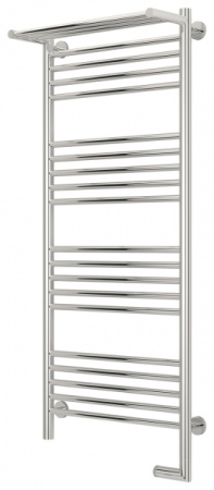 Полотенцесушитель Электрический Cунержа Богема с полкой 2.0 Правый (1200x500) ФЛОК Пурпурный 58-5207-1250