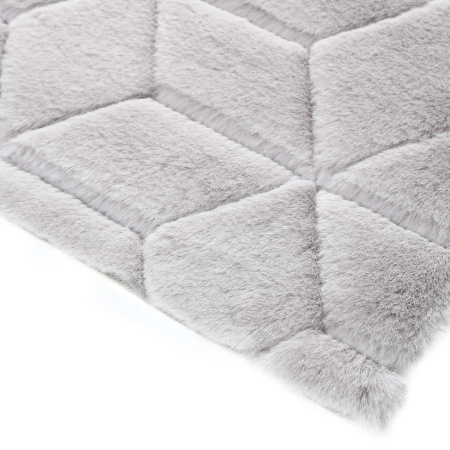 Коврик для ванной 1-ый Fixsen DIAMONT, серый FX-9050K