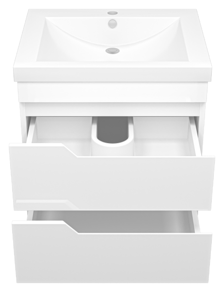 Тумба под раковину Misty Софт 60  П-Соф-01060-011П2Я