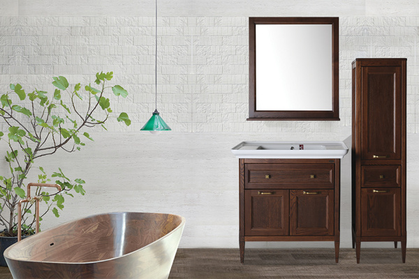 Зеркало (57х85)  ASB-Woodline Гранда 60 11483 (коричневый)