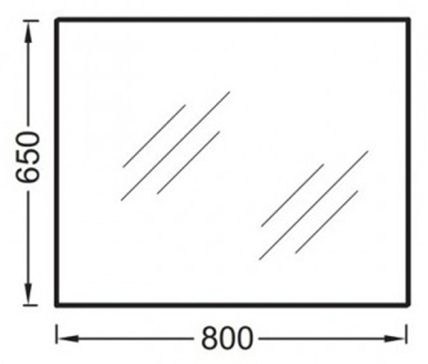 Зеркало Jacob Delafon Odeon Up EB1098-NF