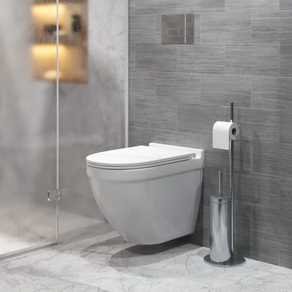 Унитаз подвесной безободковый Grossman  GR-4483S с сиденьем микролифт