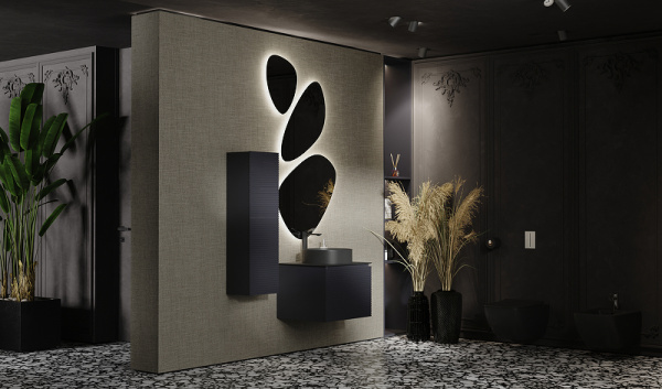 Тумба под раковину Jorno Stone 60  Stn.01.60/P/A/JR