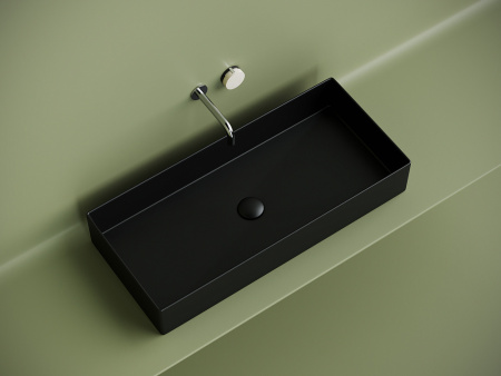 Раковина накладная (80,1х36) Ceramica Nova Element CN6072MB