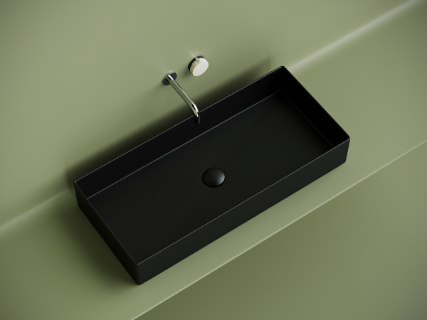 Раковина накладная (80,1х36) Ceramica Nova Element CN6072MB