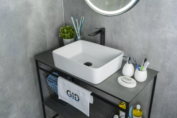 Раковина накладная (48х37) Gid N9103