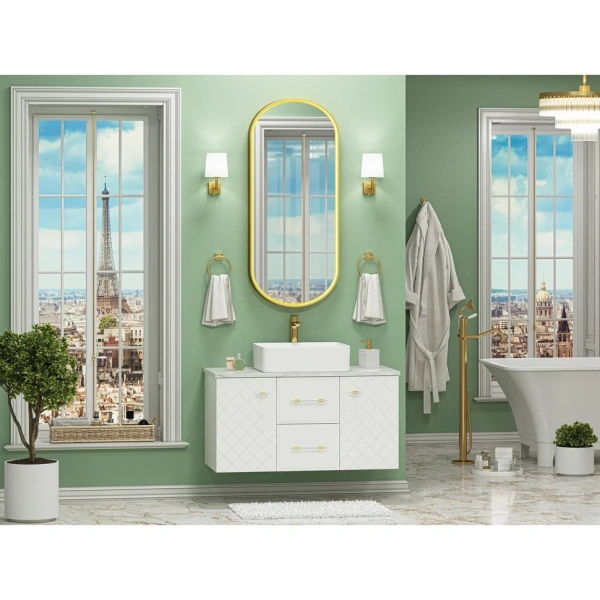 Тумба с раковиной Brevita Shanel УТ000023185