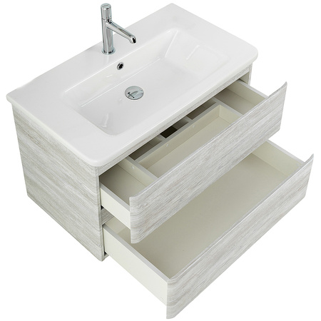 База под раковину BelBagno ALBANO-CER-800-2C-SO-RVB подвесная Rovere Vintage Bianco