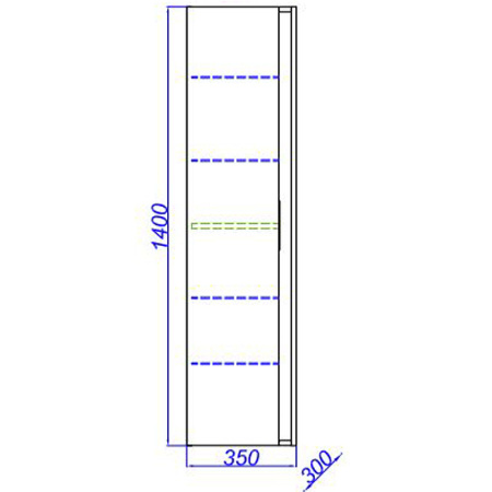 Пенал 35 см Aqwella Accent ACC0535DZ коричневый