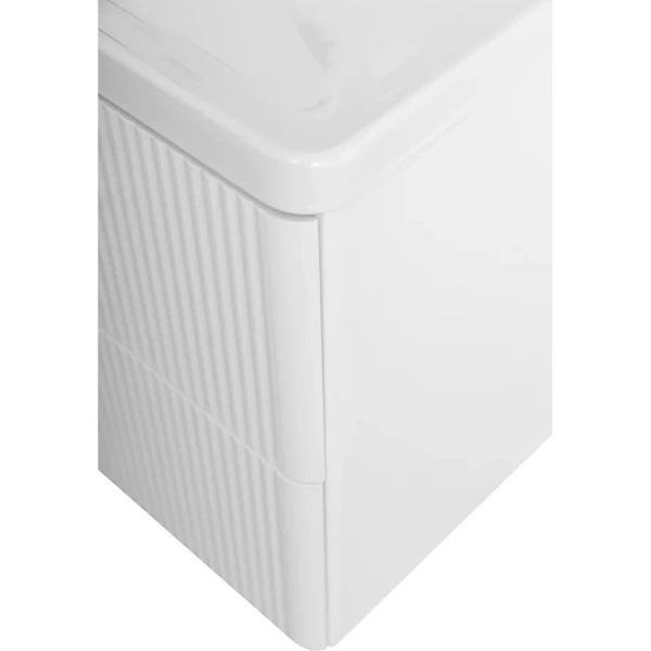 Тумба под раковину BelBagno Due DUE-800-2C-SO-BL-P без ручек, Bianco Lucido