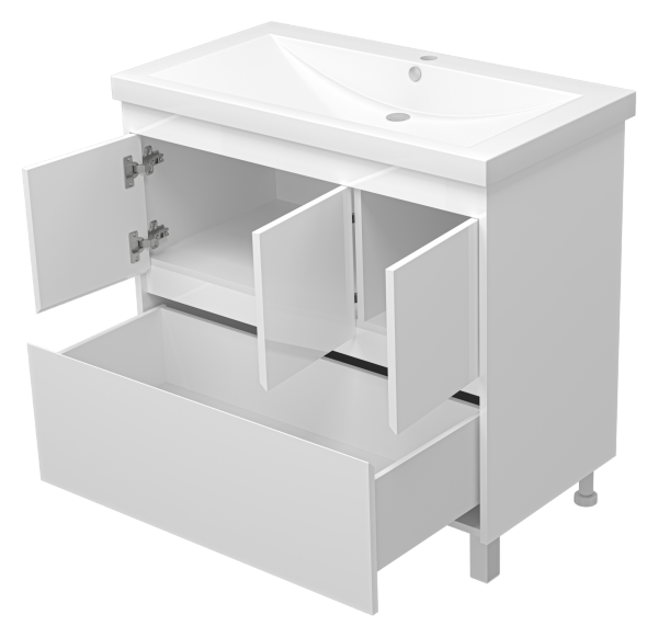 Тумба под раковину Misty Алиса 90 Э-Али01090-0112Я
