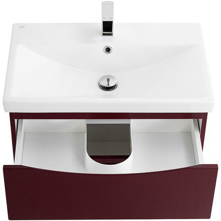 База под раковину подвесная BelBagno MARINO-CER-700-2C-SO-BRDL-P Bordo Lucido