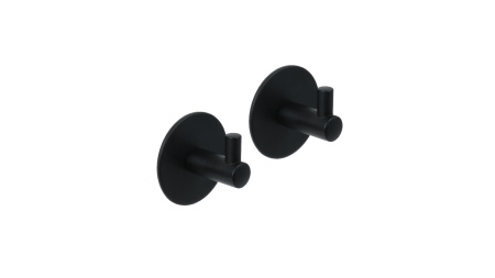 Крючок 3M - 2 штуки, черный Fixsen Equipment FX-558A