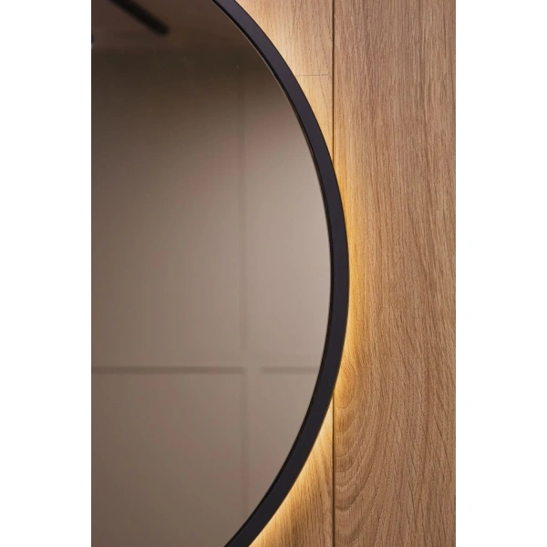 Зеркало с подсветкой Art&Max Asti AM-Ast-800-DS-FNC-Grey