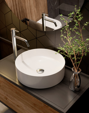 Раковина накладная (40x40) AQUAme AQM5007