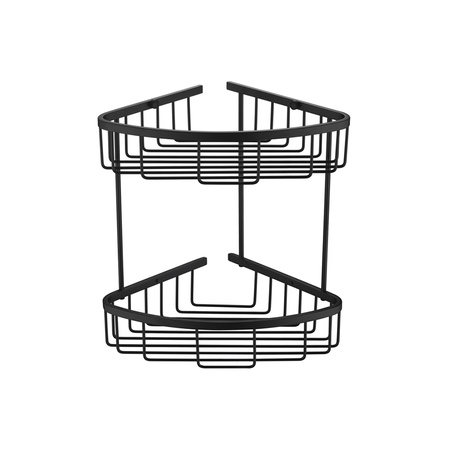 Полка металлическая двойная Melana MLN-SY8002B