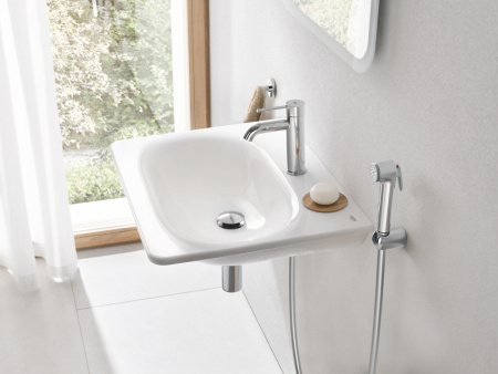 Смеситель для раковины с гигиеническим душем Grohe Essence New 24189 000 (24189000) хром