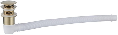 Слив-перелив для ванны BelBagno BB39-OVF-BORO брашированное золото