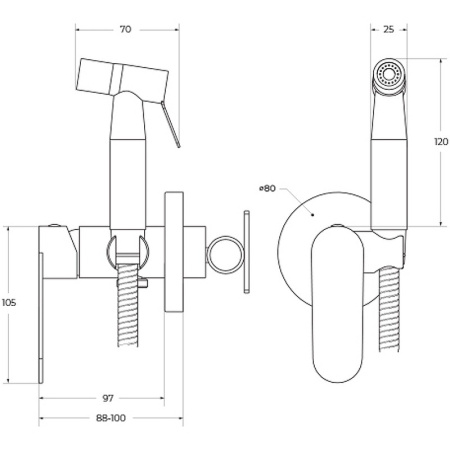 Гигиенический набор CEZARES STYLUS-DIF-01