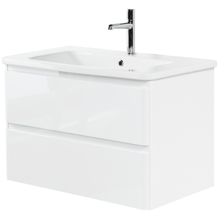 База под раковину BelBagno 80 ALBANO-CER-800-2C-SO-BL подвесная Bianco Lucido