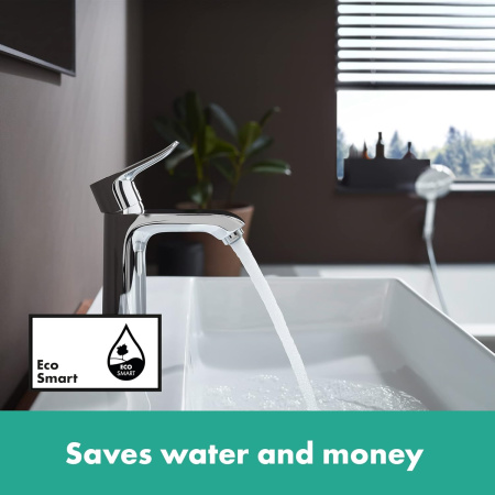 Смеситель для раковины Hansgrohe Metris 31080000 хром