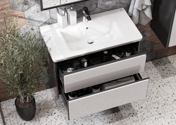 Раковина полувстраиваемая (80x44) Roca The Gap Unik  327470000