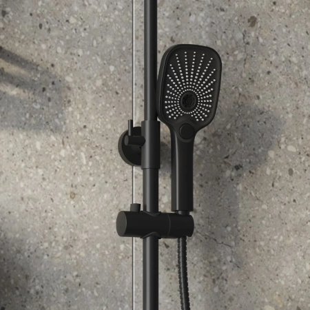 Душевая система Grossman Advans 500.K35.09.210 черный матовый