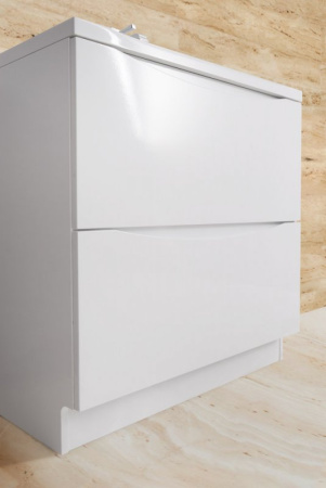 База под раковину напольная BelBagno MARINO-1000-2C-PIA-BL-P Bianco Lucido