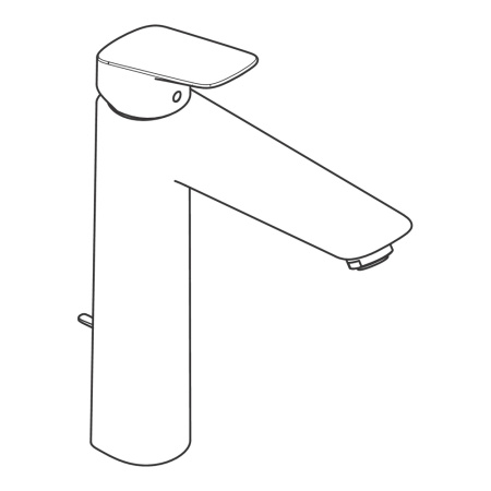 Смеситель для раковины с донным клапаном Hansgrohe Logis 71090670
