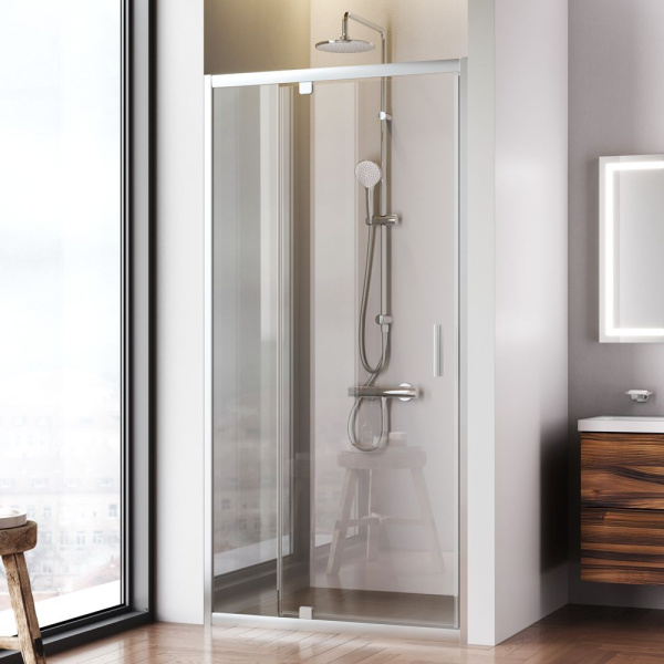 Душевая дверь в нишу 100 см Am.Pm Gem W90G-100-1P-MT хром матовый