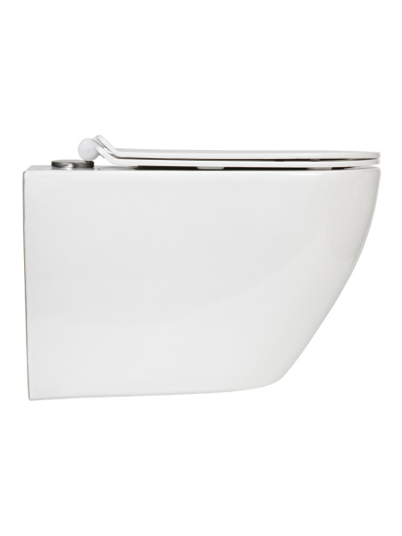 Унитаз подвесной безободковый Agger AT03100 сиденье с микролифтом