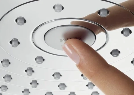 Верхний душ Hansgrohe Croma Select E 180 2jet EcoSmart 26528000 хром