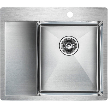 Кухонная мойка Paulmark  Flank PM225951-BSR брашированная нерж. сталь правая