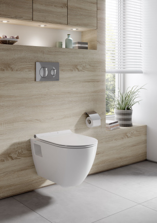 Подвесной унитаз с функцией биде  Serel Smart SM12BM