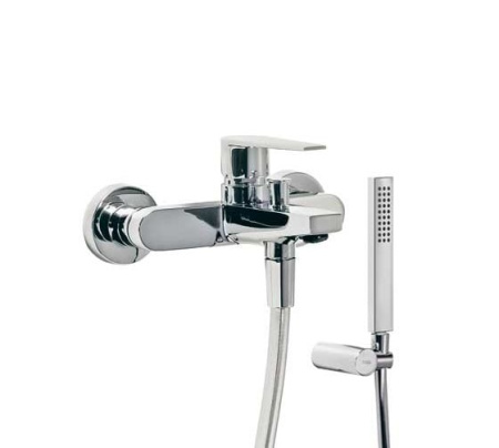 Смеситель однорычажный для ванны с душевым набором Tres Class 20517001