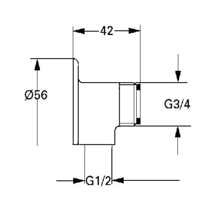 Соединение GROHE 12013000