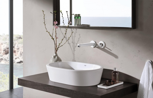 Смеситель для раковины Grohe Eurodisc Joystick 19969 LS0 (19969LS0) белая луна 