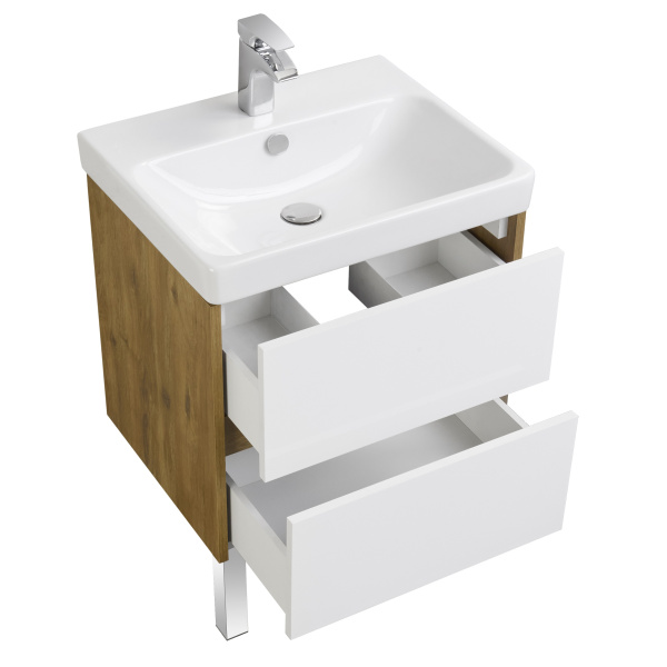 Тумба с раковиной Aquaton Сканди 70 1A2518K0SDZ90