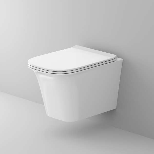 Унитаз подвесной безободковый Grossman Classic GR-4463S с сиденьем микролифт