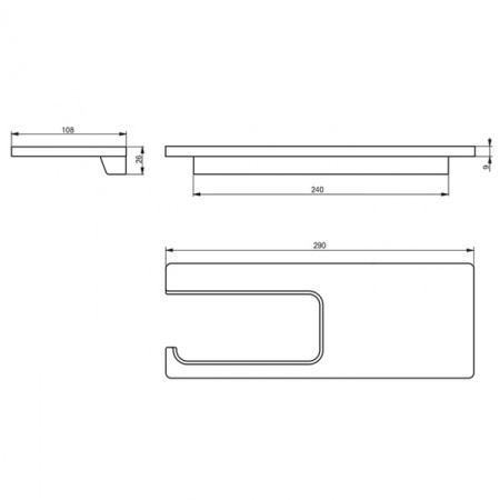 Держатели туалетной бумаги TOTO NEOREST YH87S