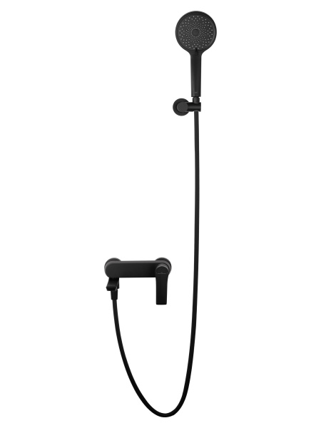 Смеситель для ванны с душем WONZON & WOGHAND BRILLIANT, черный матовый WW-88037079-MB