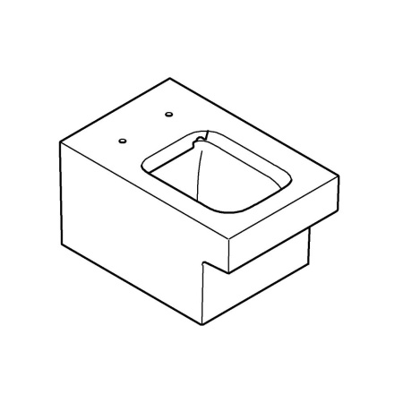 Подвесной унитаз безободковый GROHE Cube Ceramic 39245 00H (3924500H)