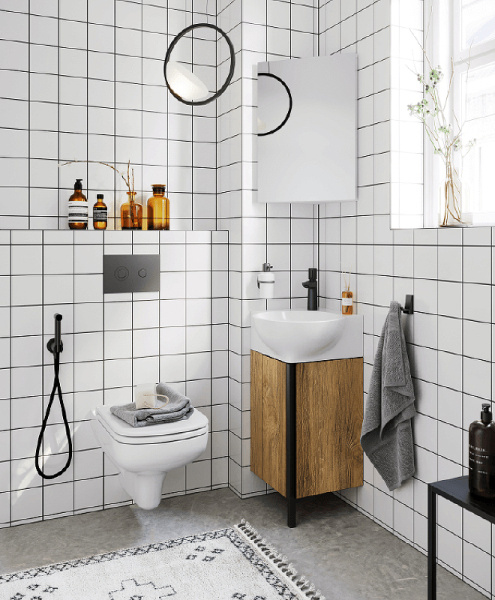 Тумба под раковину Aqwella Porto 45 POR0104DB