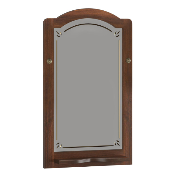 Зеркало Opadiris Лоренцо 60 00-00007044  светлый орех, с выключателем, без светильника